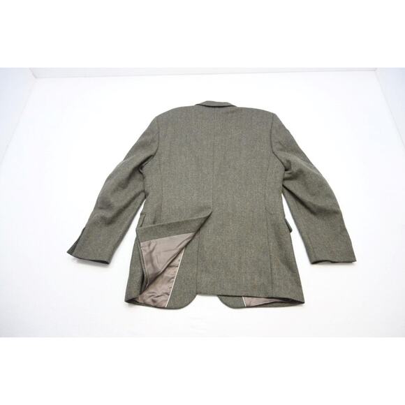 Christopher Hayes Tweed Wool Blazer Sports Jacket Lined Mens Sz 40 R - Picture 5 of 11